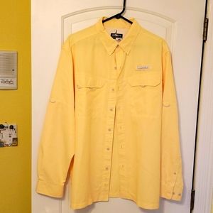 HABIT‎ Yellow Long Sleeve Outdoor Fishing Shirt